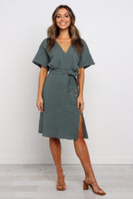 将图片加载到图库查看器，Aspyn Dress - Forest Green
