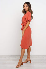 将图片加载到图库查看器，Aspyn Dress - Rust
