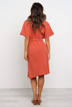 将图片加载到图库查看器，Aspyn Dress - Rust
