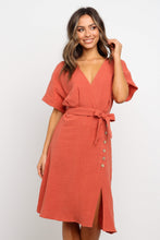 将图片加载到图库查看器，Aspyn Dress - Rust
