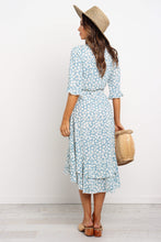 将图片加载到图库查看器，Chiaria Dress - Blue
