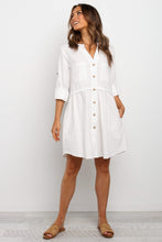 将图片加载到图库查看器，Beckett Dress - White
